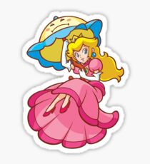 Prinzessin Peach! - Schwimmend Sticker
