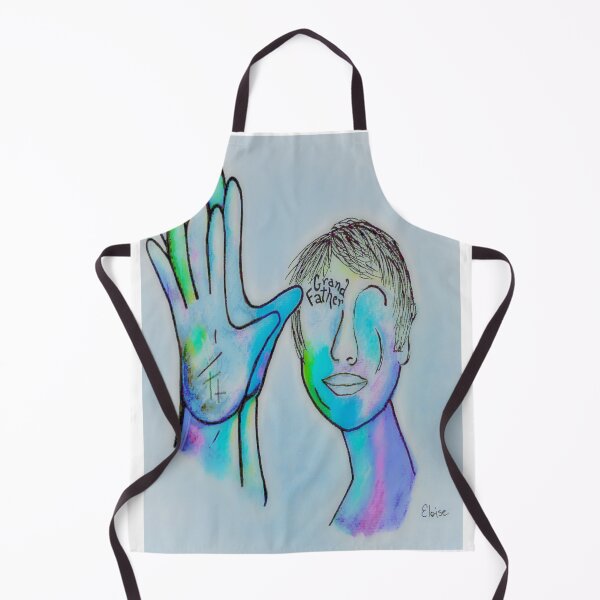 Item preview, ASL Grandfather in Blue Overtones designed and sold by EloiseArt.