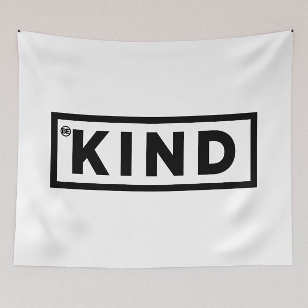 Item preview, be kind designed and sold by Skeptikon.