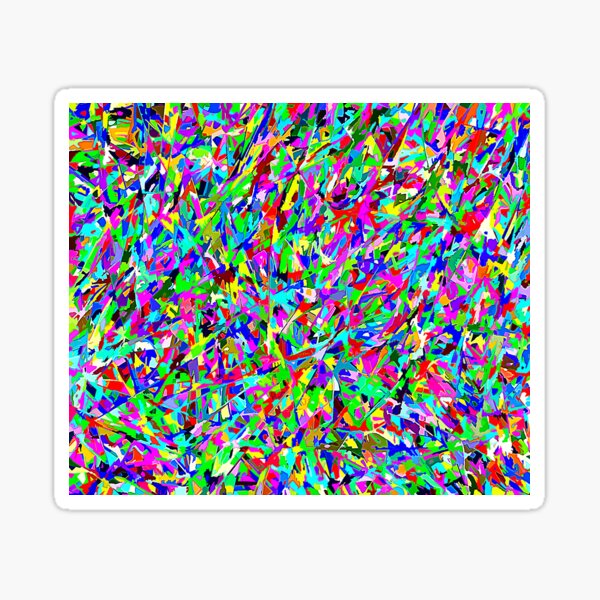 Item preview, Bunte Glassplitter abstrakt designed and sold by stevepaint.