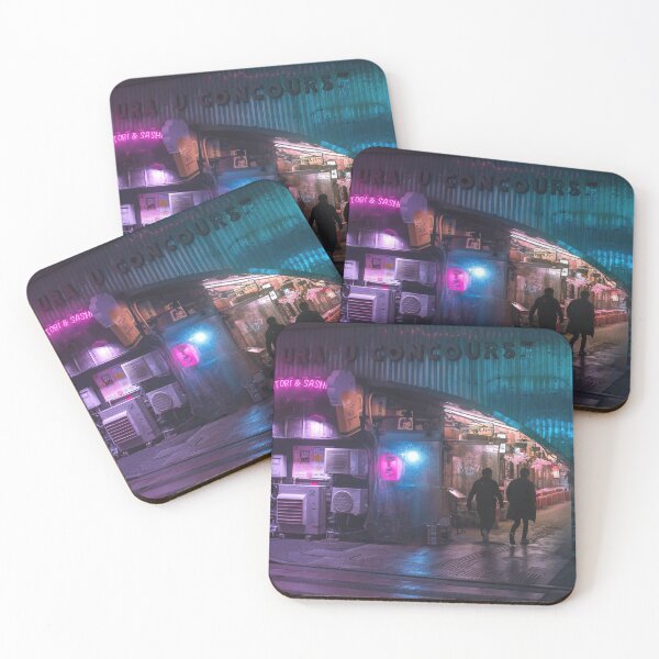 Item preview, Neo Tokyo - Wet street of Yurakucho designed and sold by TokyoLuv.