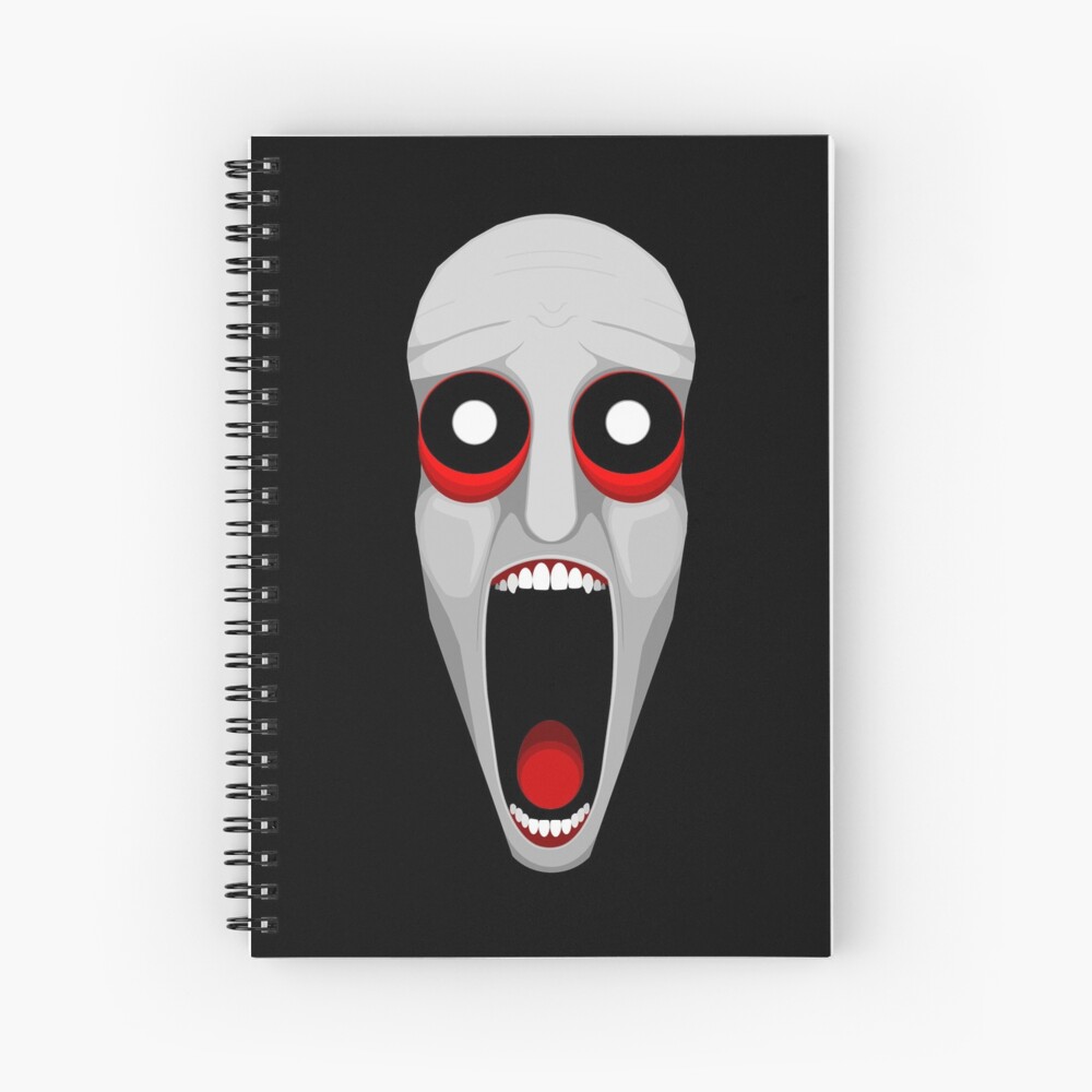 SCP-096 - Shy Guy Spiral Notebook for Sale by musthaveitsfun