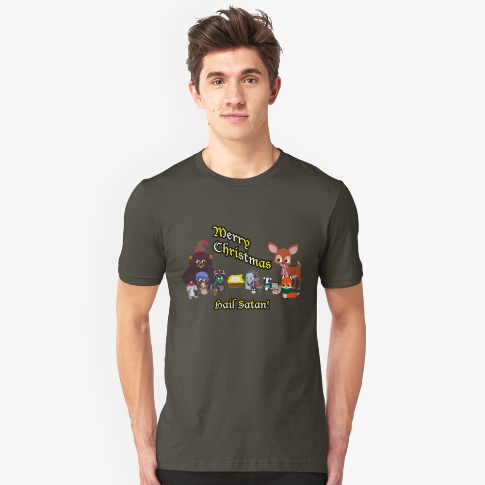 woodland critter christmas shirt