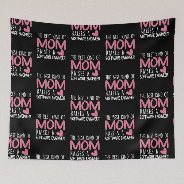 Item preview, Best Kind Of Mom Raises a Software engineering Brithday Mom Gift designed and sold by zedesignn.