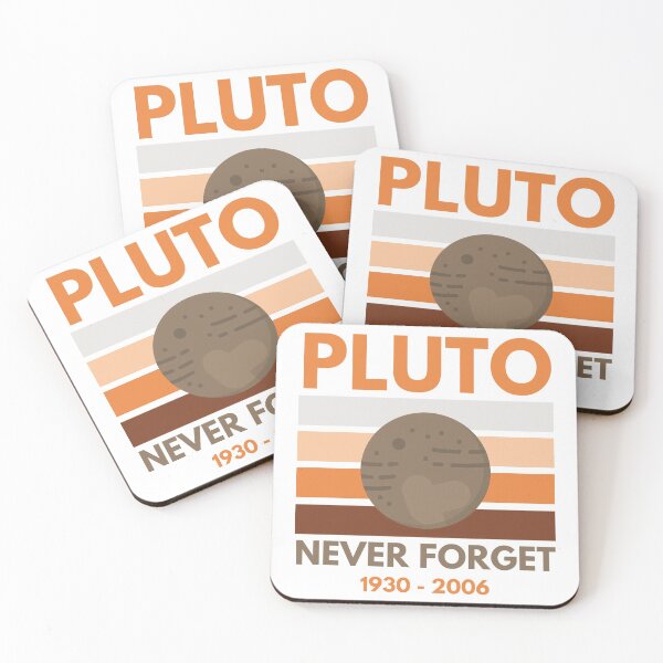Item preview, Pluto Never Forget designed and sold by lolora.