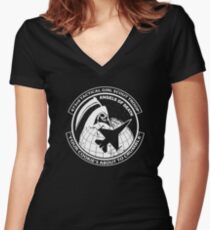 Girl Scout Parody Women's Fitted V-Neck T-Shirt