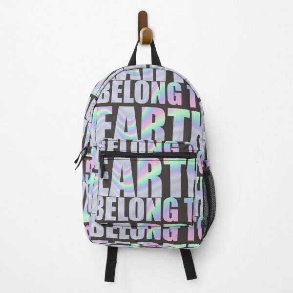 Item preview, Belong to earth in holographic foil-look designed and sold by EngineerGoC.