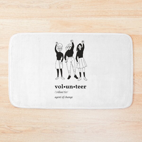 Item preview, Volunteer - Agent Of Change designed and sold by Emmbrawl.