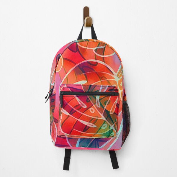 Item preview, Multicolored Monstera Leaves designed and sold by Rockett Graphics.