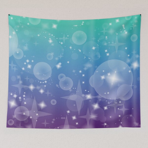 Item preview, Kawaii Magical Mermaid Sparkle Pattern designed and sold by Bumblefuzzies.