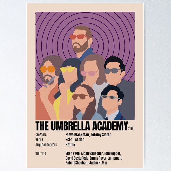 SIGNED TUA POSTER : r/UmbrellaAcademy