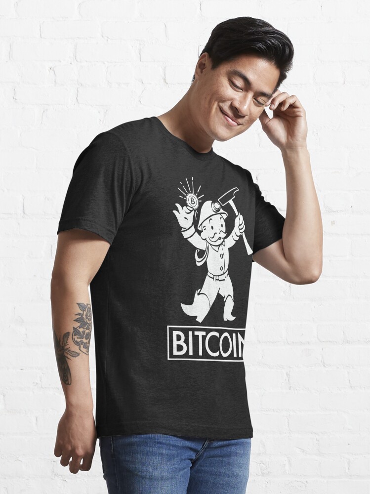 Alternate view of Bitcoin Essential T-Shirt