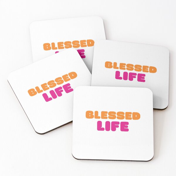 Item preview, BLESSED LIFE (Dunkin Design) designed and sold by LiveAndGlow.