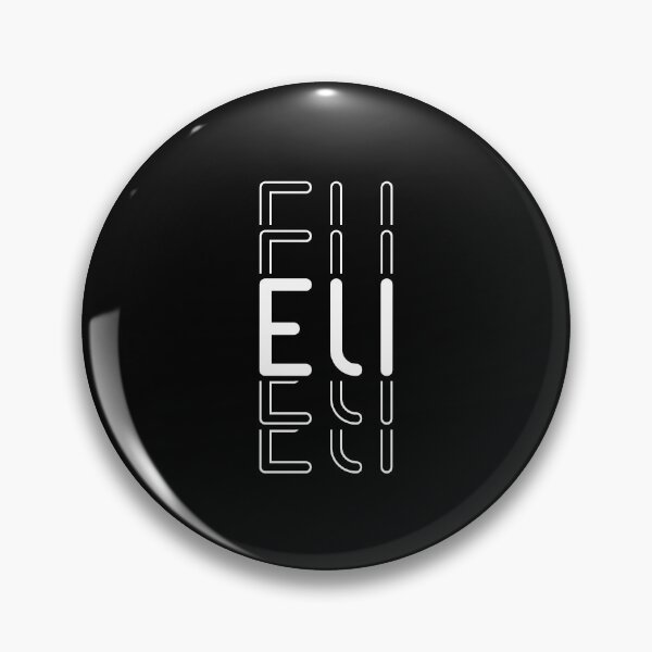 Item preview, Name Eli in Black and White Style designed and sold by Time-is-Money.