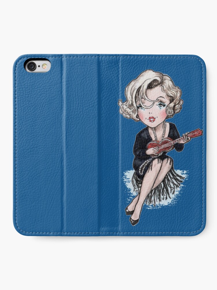 Marilyn Monroe - Wallet with Zippers - Red/White Striped and Wearing a  White Fur, Bags, Wallets & Company