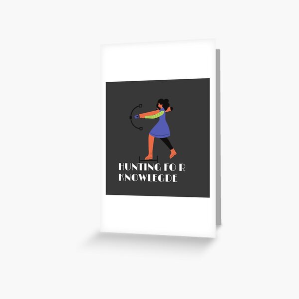 Item preview, hunting for knowledge designed and sold by WEShop23.