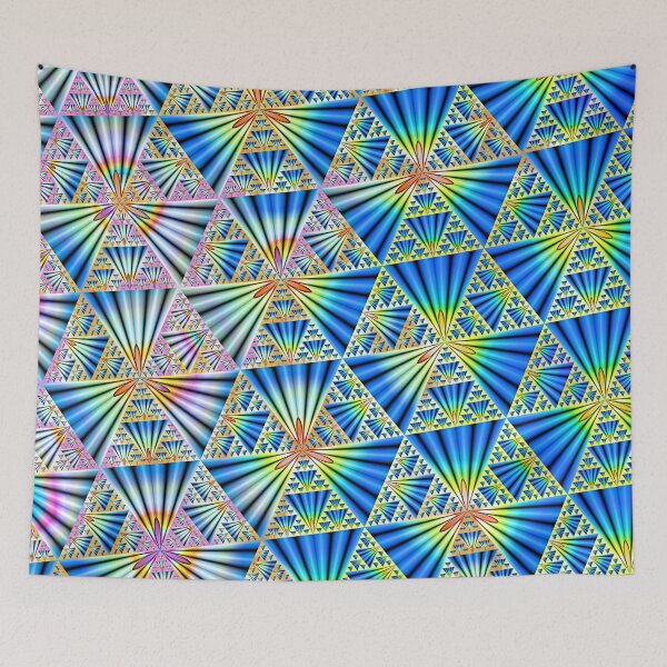 Item preview, Sierpinski Fractal Fantasy 31 designed and sold by Manny Lorenzo.