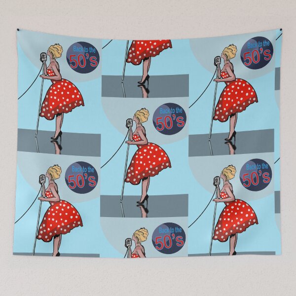 Item preview, back to the 50's stylish design 2 designed and sold by soldesign72.