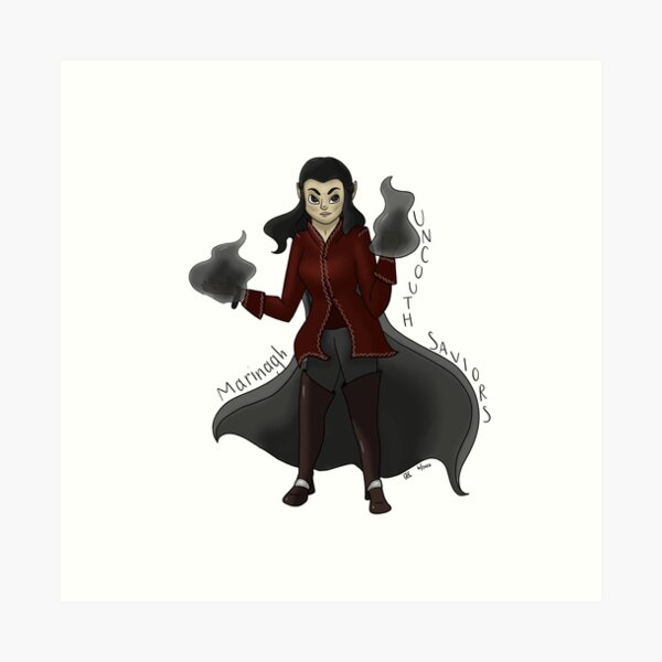 Item preview, Marinagh the Shadowsinger designed and sold by GillianCullen.