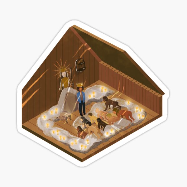 Item preview, isometric Hereditary art designed and sold by villainelle.