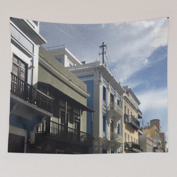 Item preview, A Street in San Juan  designed and sold by koArtStudio.