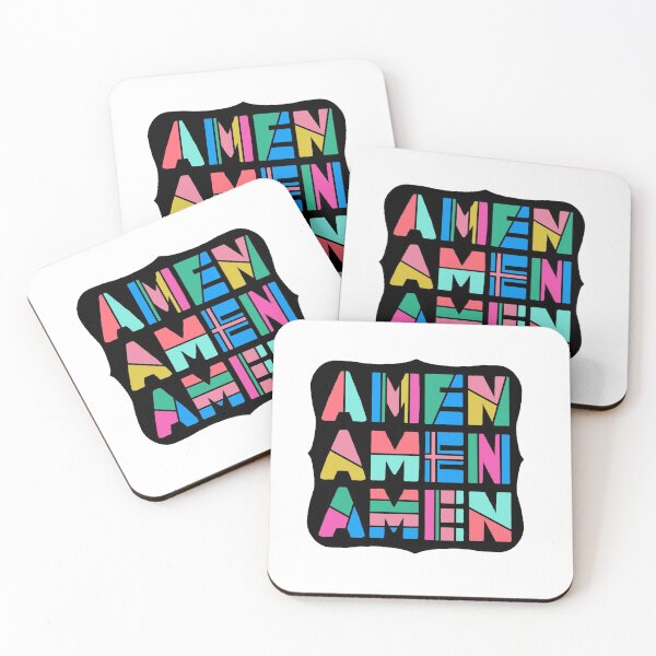 Item preview, Amen Colorful Typography designed and sold by 314Grace.