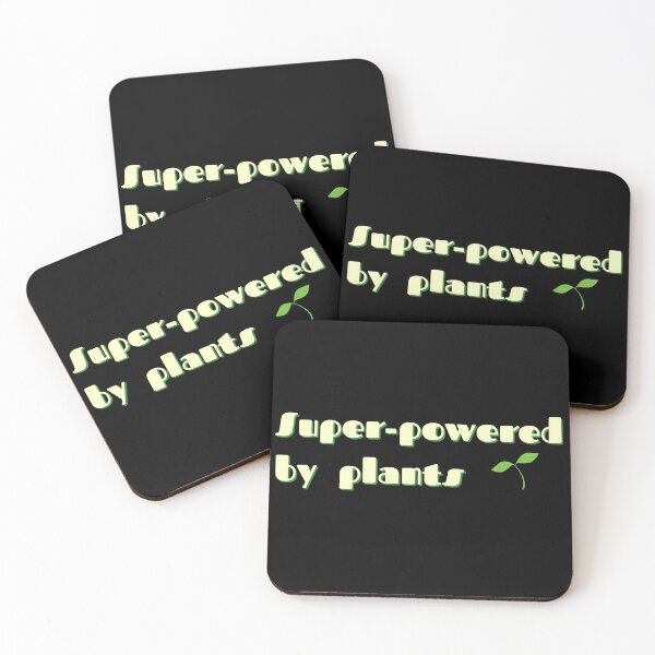 Item preview, Super-Powered by Plants Vegan designed and sold by WhimsicaliTee.