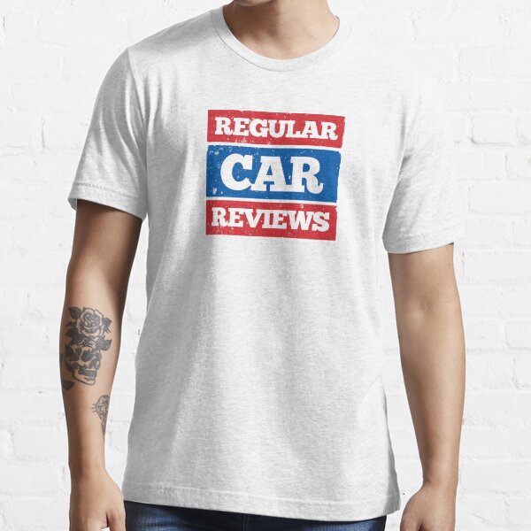 Regular Car Reviews Logo White Essential T-Shirt