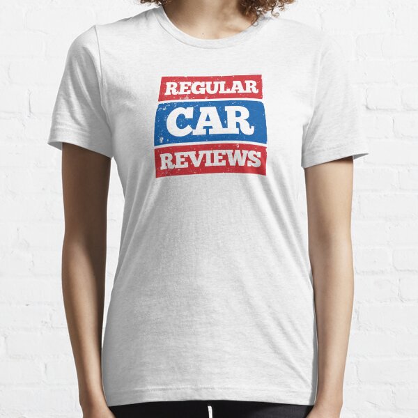 Regular Car Reviews Logo White Essential T-Shirt