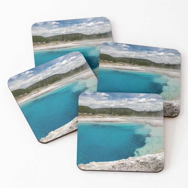 Item preview, Sapphire Pool, located in Biscuit Basin, in Yellowstone National Park is a geothermal hot spring feature designed and sold by mkopka.