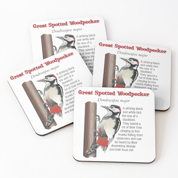 Item preview, Great Spotted Woodpecker Garden Bird designed and sold by BijouArt.