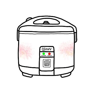 Classic Asian Rice Cooker Magnet for Sale by tiff42