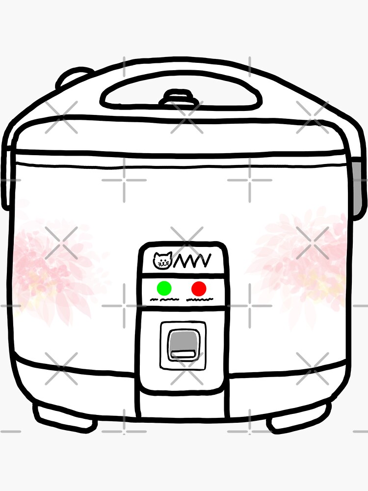 Rice Cooker - Sticker – Asians Never Die