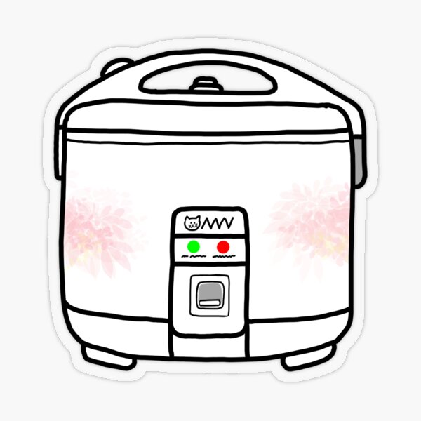 Rice Cooker - Sticker – Asians Never Die