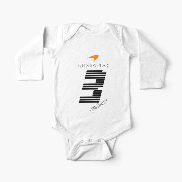 Daniel Ricciardo Long Sleeve Baby One-Piece