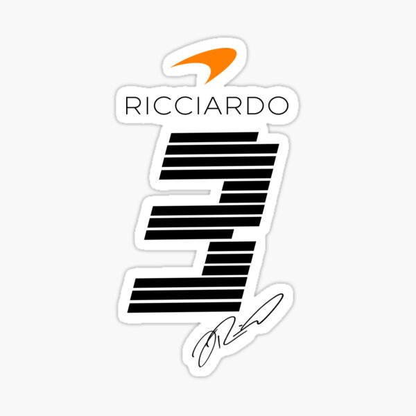 Daniel Ricciardo Pegatina