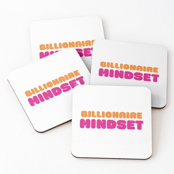 Item preview, BILLIONAIRE MINDSET (Dunkin Design) designed and sold by LiveAndGlow.