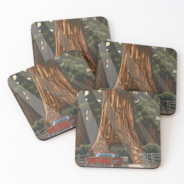 Item preview, California Redwoods Yosemite Travel designed and sold by digitalvintage.