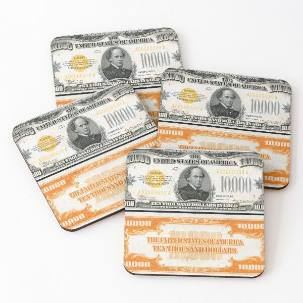 Item preview, Vintage Money $10000 Bank Note | Ten Thousand Dollars designed and sold by PureVintageLove.