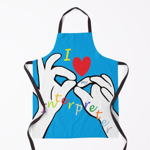 Item preview, I Heart my INTERPRETER designed and sold by EloiseArt.