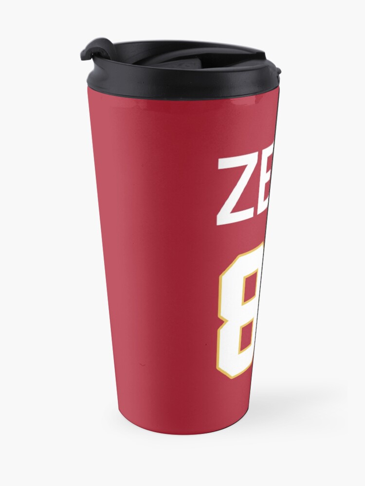 Alternate view of Limited Edition Zeus 87 Jersey Style Shirt, Kansas City Chiefs Shirt, Mug, Hoodie & Wall Tapestry! Travel Mug