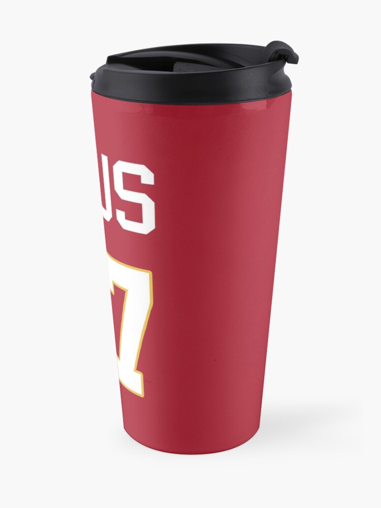 Alternate view of Limited Edition Zeus 87 Jersey Style Shirt, Kansas City Chiefs Shirt, Mug, Hoodie & Wall Tapestry! Travel Mug