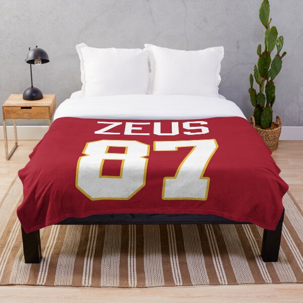 Limited Edition Zeus 87 Jersey Style Shirt, Kansas City Chiefs Shirt, Mug,  Hoodie & Wall Tapestry! Essential T-Shirt for Sale by GoatGear