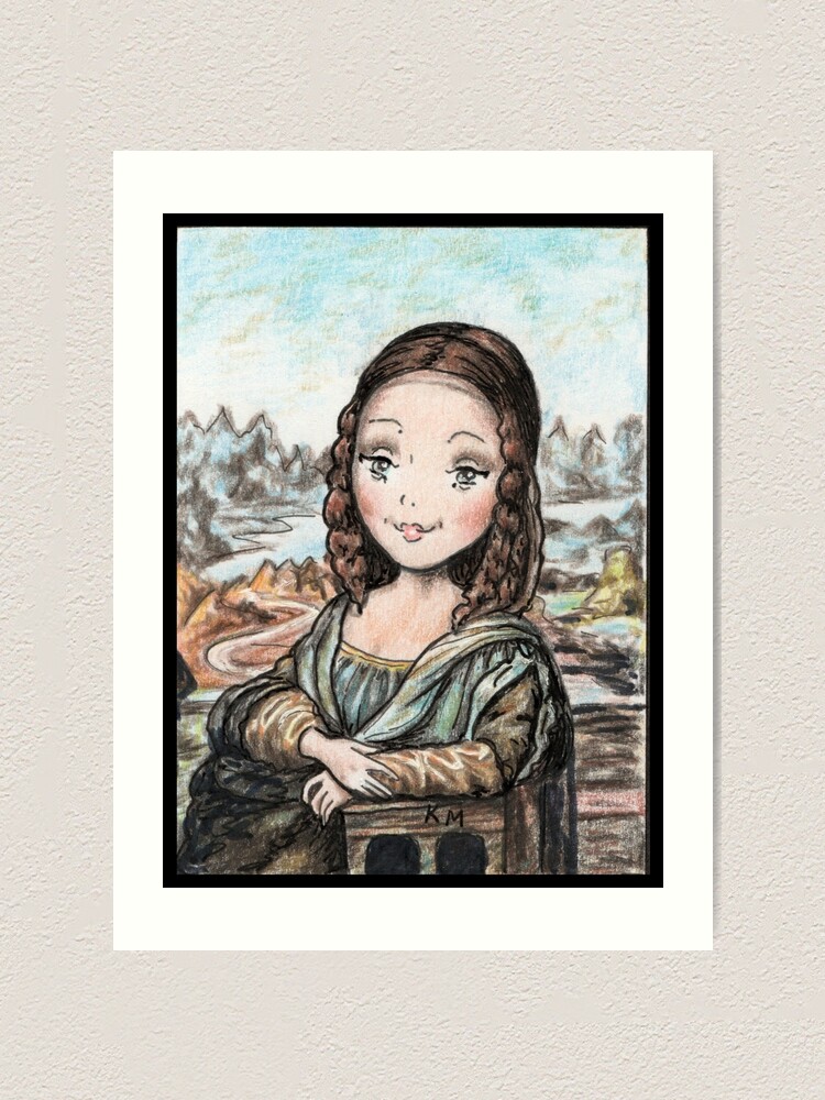 Cartoon Mona Lisa Cartoon Mona Lisa