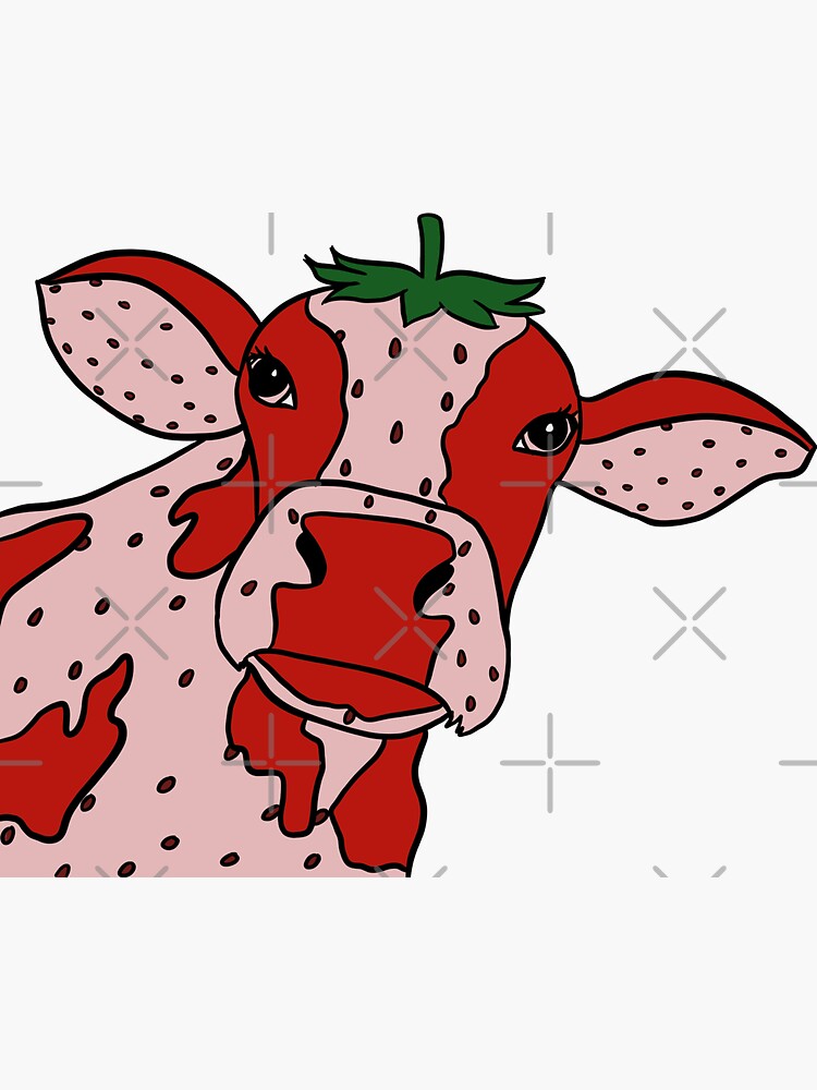 strawberry cow