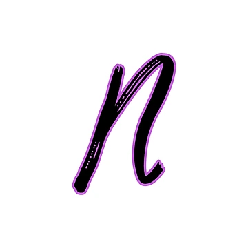 Artwork thumbnail, Letter N by RafaTakami