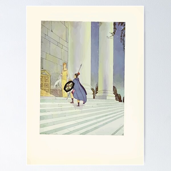 Item preview, Tanglewood Tales by Nathaniel Hawthorne with Illustrations by Virginia Frances Sterrett 1921 295 At the Wall designed and sold by wetdryvac.