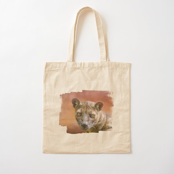 Sunset Fossa Cotton Tote Bag
