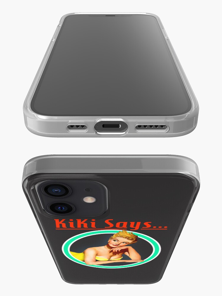 Alternate view of Kiki Says Logo Phone Case iPhone Case & Cover