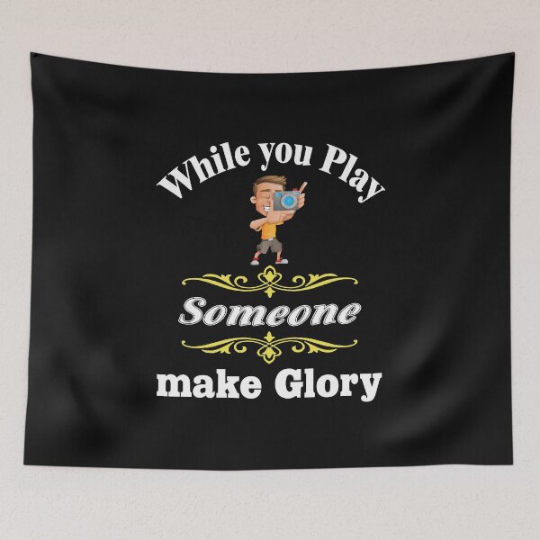 Item preview, While you play, someone, make glory, 2021 designed and sold by murad2020.